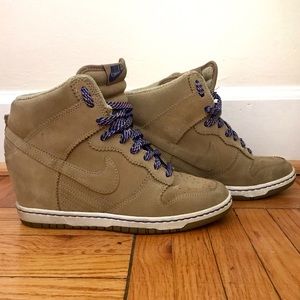Nike Women’s Sky Hi Dunks Wedge Sneakers